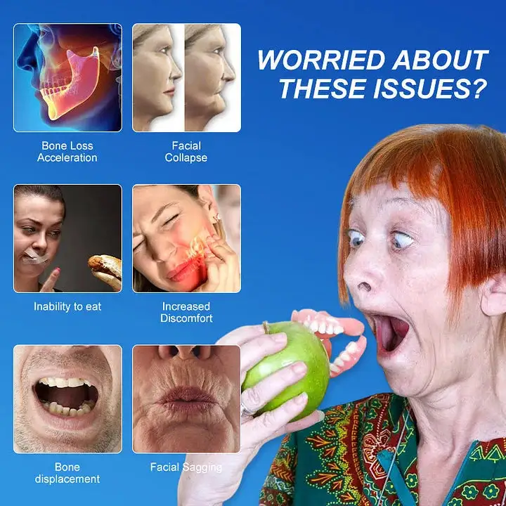 Prótesis completa médica EETTSY™ con prótesis funcionales completas de ajuste personalizado y succión fuerte - Imagen 3