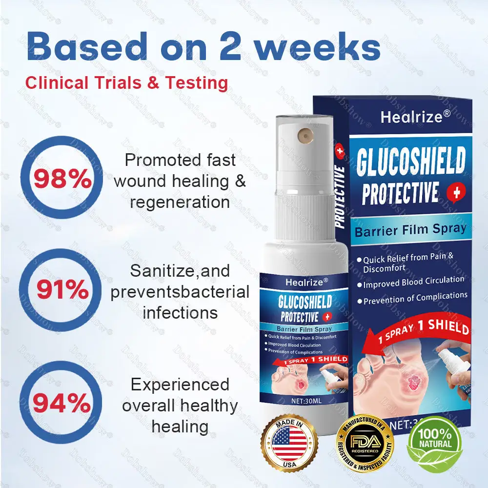 Spray de película protectora de barrera Healrize® GlucoShield - Imagen 4