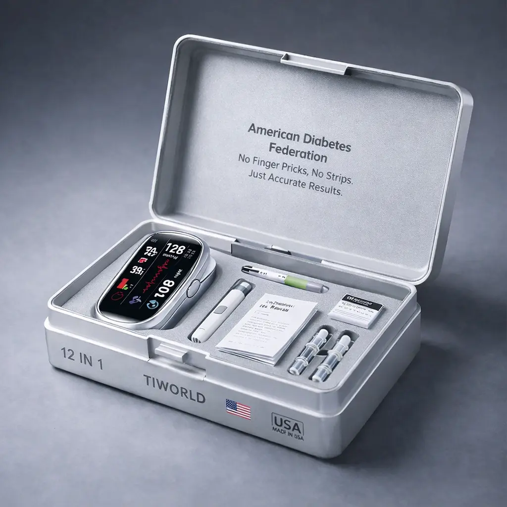 Medidor de glucosa en sangre no invasivo TIWORLD™ 99,9 % de precisión - Imagen 4