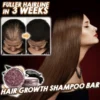 Barra de champú para el crecimiento del cabello