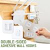 Ganchos de pared adhesivos de doble cara