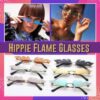 Gafas de llama hippie