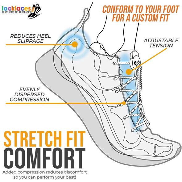Cordones elásticos sin atar. - Imagen 2