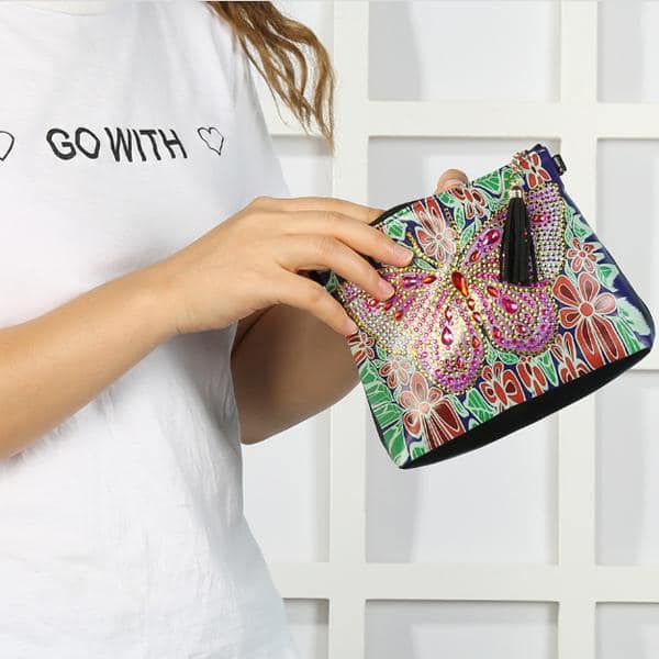 Bolso de mano de diamantes de bricolaje - Imagen 2