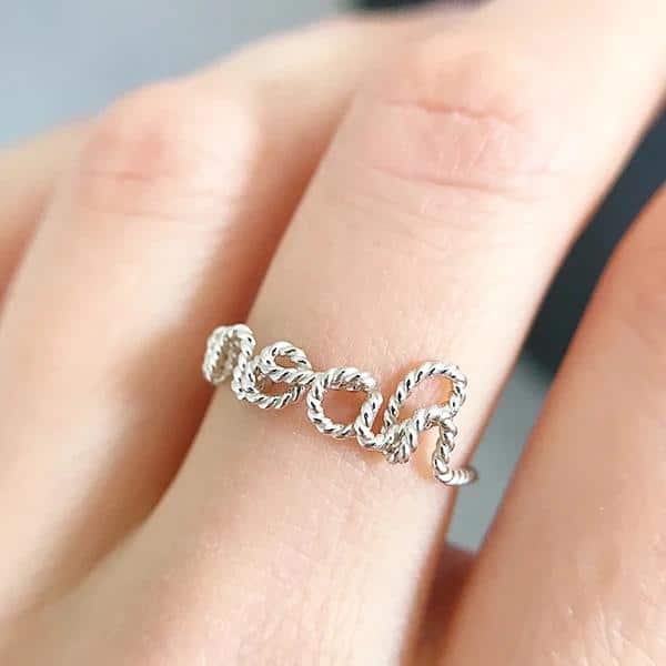 PinVise trenzado con joya de lujo - Imagen 3