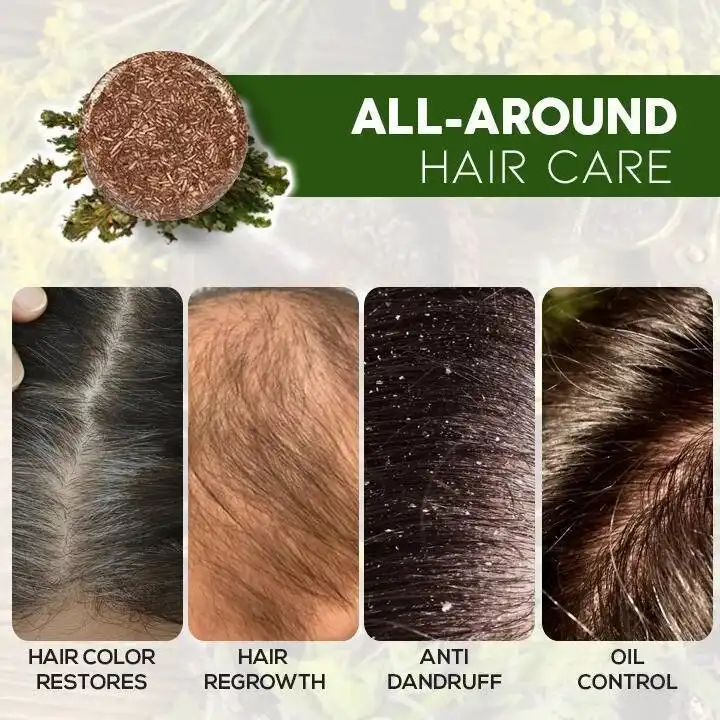 Barra de champú oscurecedor orgánico - Imagen 3