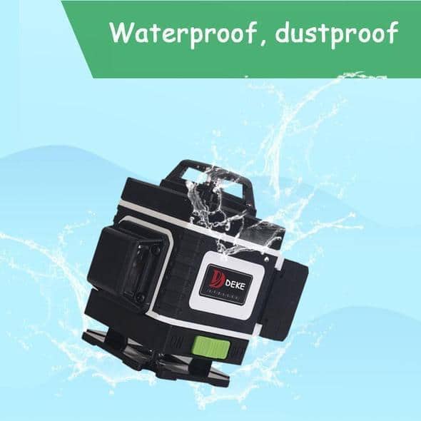 Nivel láser de haz verde DEKE 4D - Imagen 3