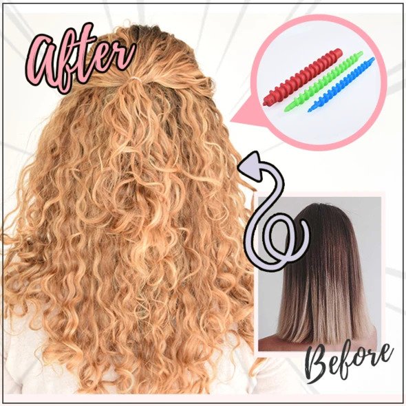 Rizadores apretados hinchables sin calor - Imagen 2