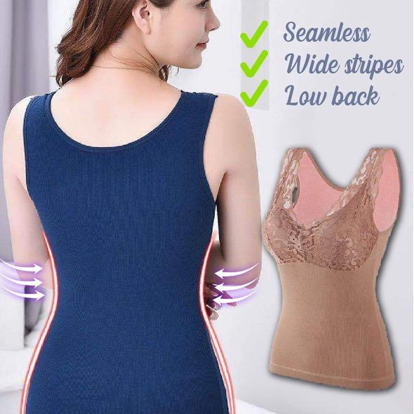 Top sin mangas de polar con corte profundo - Imagen 3