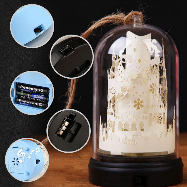 Lámpara de noche de papel DIY Light n’ Shadow - Imagen 4