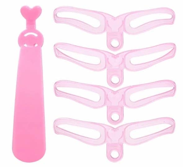 Plantilla para dar forma instantánea a las cejas (juego de 4 piezas) - Imagen 4