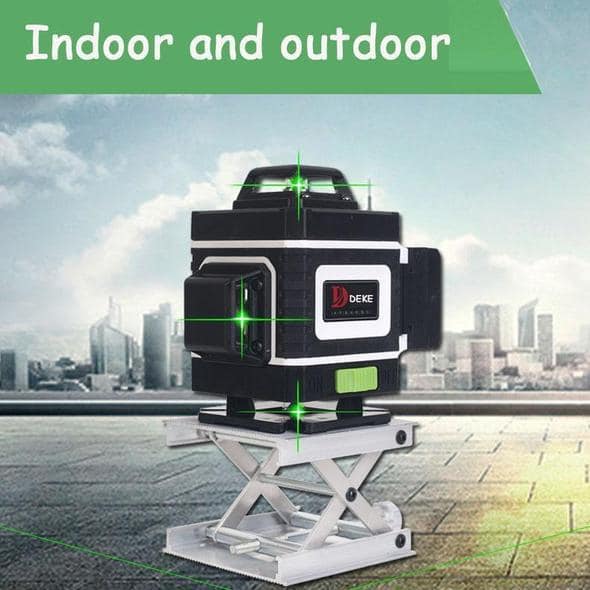 Nivel láser de haz verde DEKE 4D - Imagen 4
