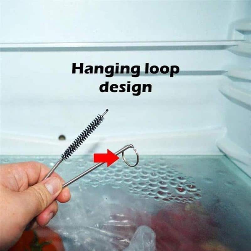 Mini cepillo de dragado para limpieza de frigoríficos - Imagen 4