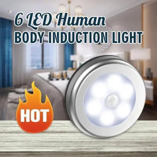 Luz de inducción del cuerpo humano