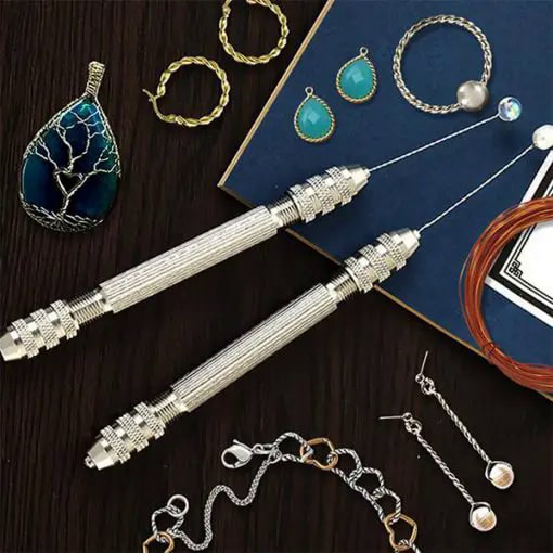 PinVise trenzado con joya de lujo