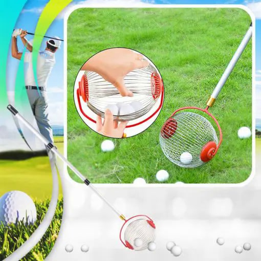 Colector de rodillos de pelotas de golf