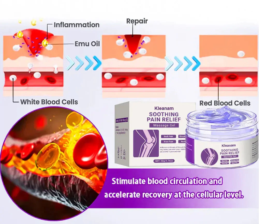 Curcumina y Gel para el dolor con aceite de emú - Imagen 2