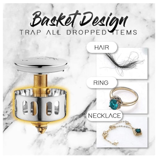 Núcleo de rebote tipo empuje de acero inoxidable