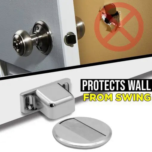 Tope de puerta magnético invisible de aleación de zinc